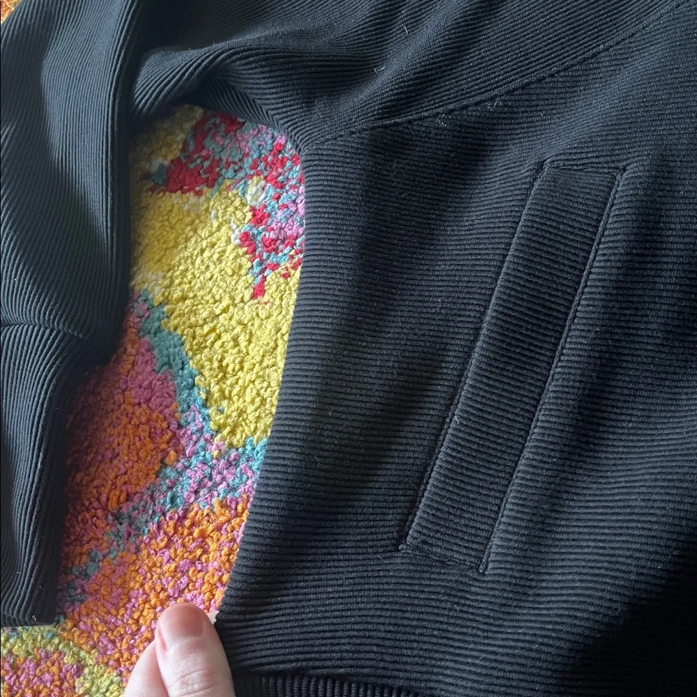 VARLEY ALIA ZIPPED SWEATER BOMBER JACKET SIZE MEDIUM - Picture 8 of 9